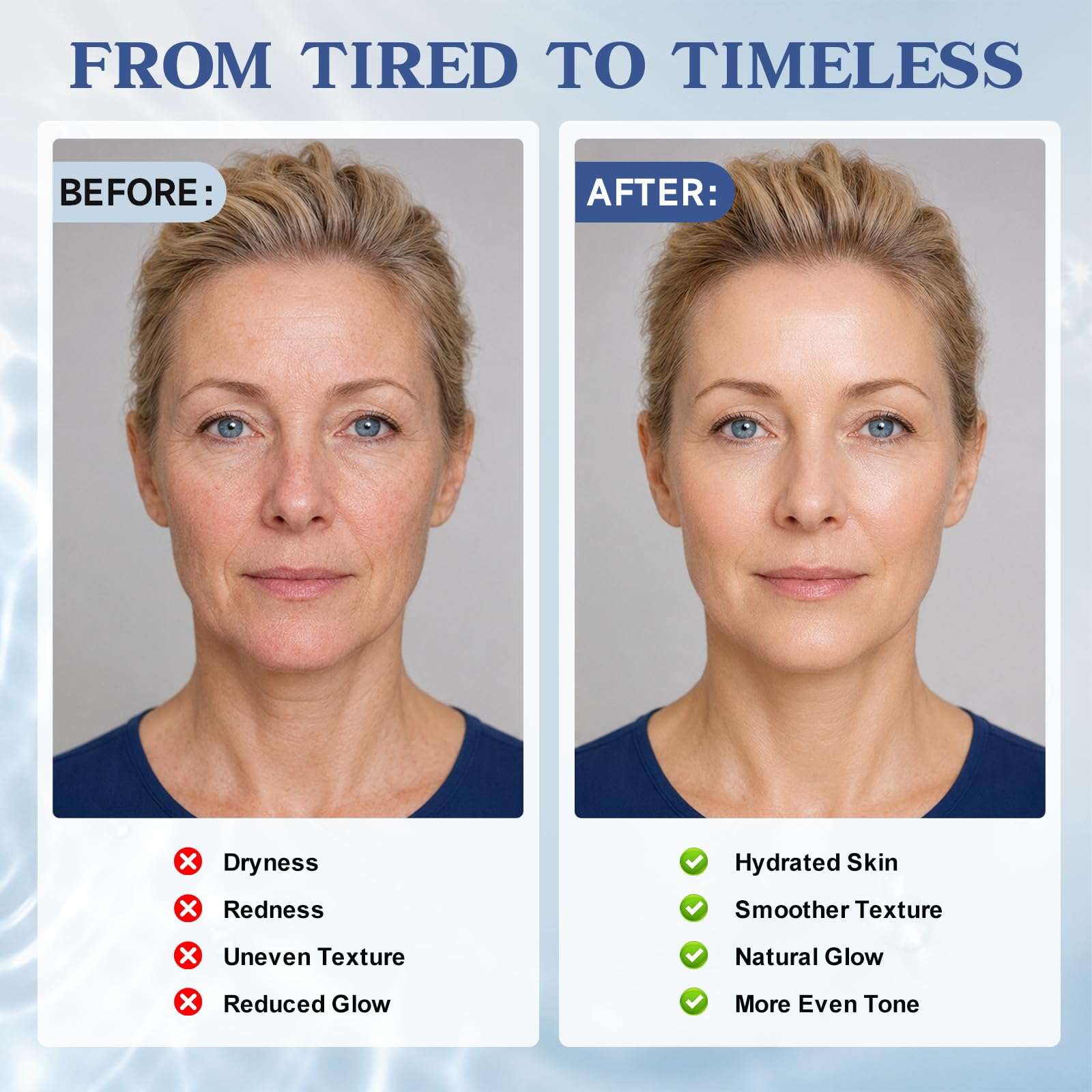 Stafoe serum mixed into moisturizer demonstrating customizable booster benefits