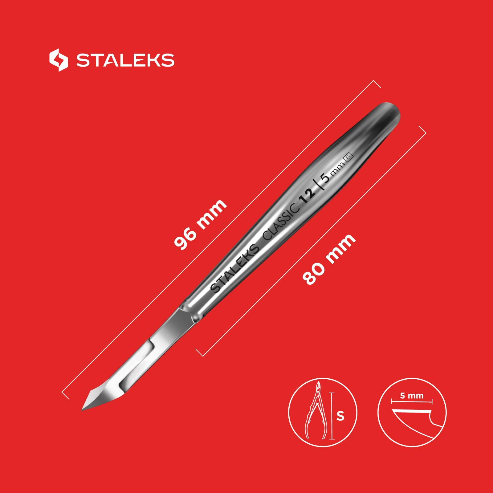 Staleks lifestyle bathroom setting showing tool readiness and safe storage
