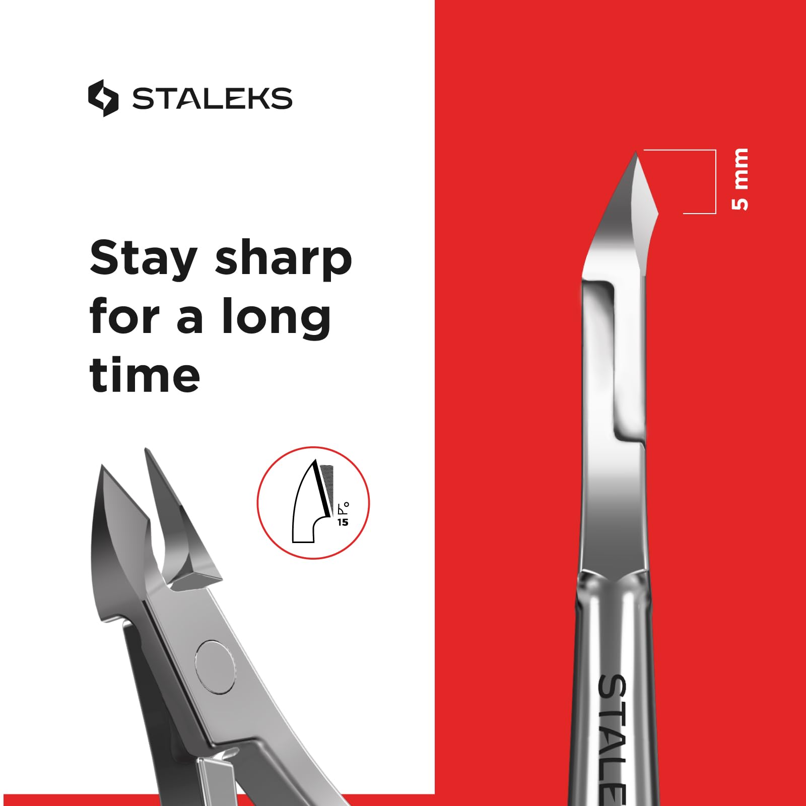 Staleks smooth pivot detail highlighting seamless stroke and durability
