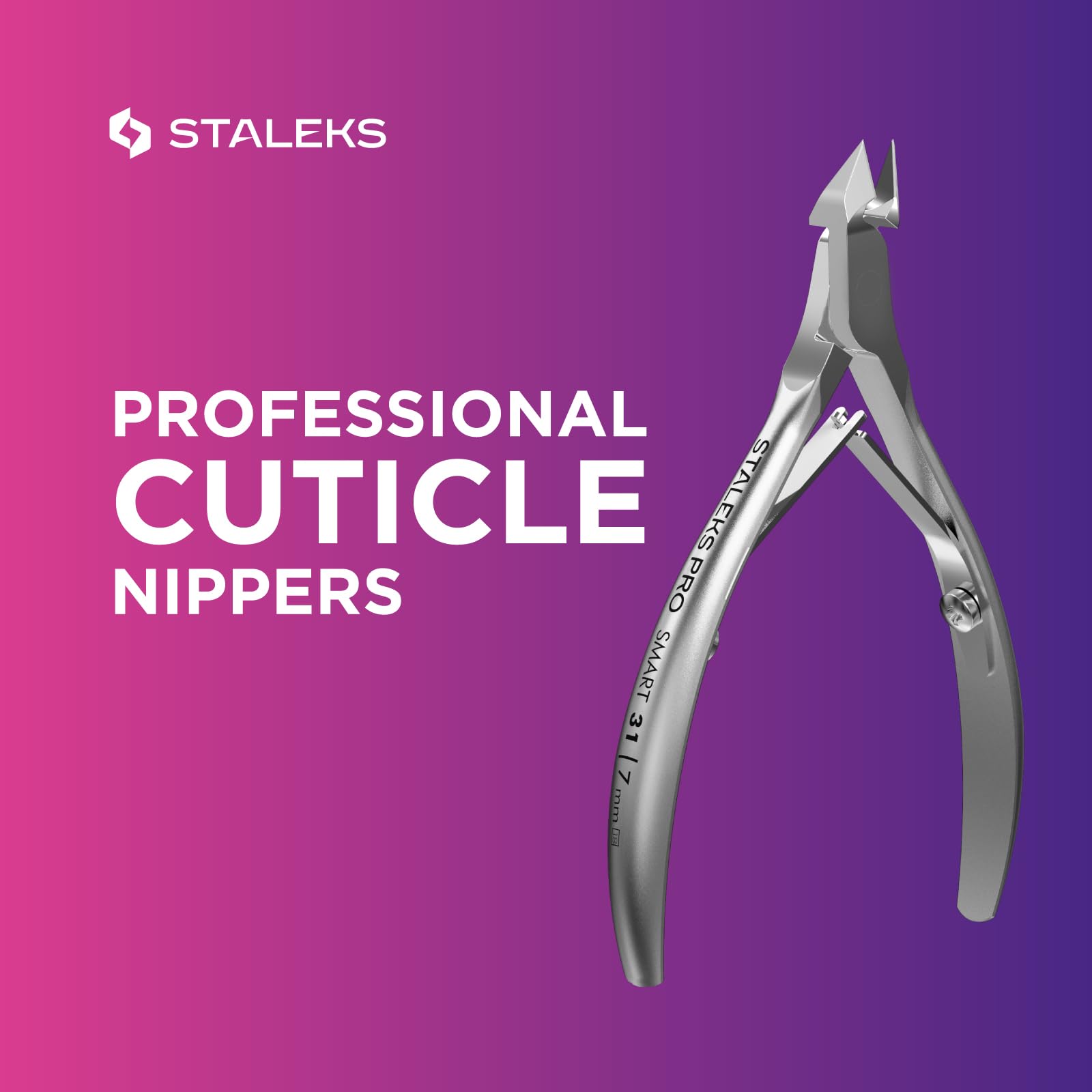 STALEKS PRO handle detail with satin matte finish for secure ergonomic grip