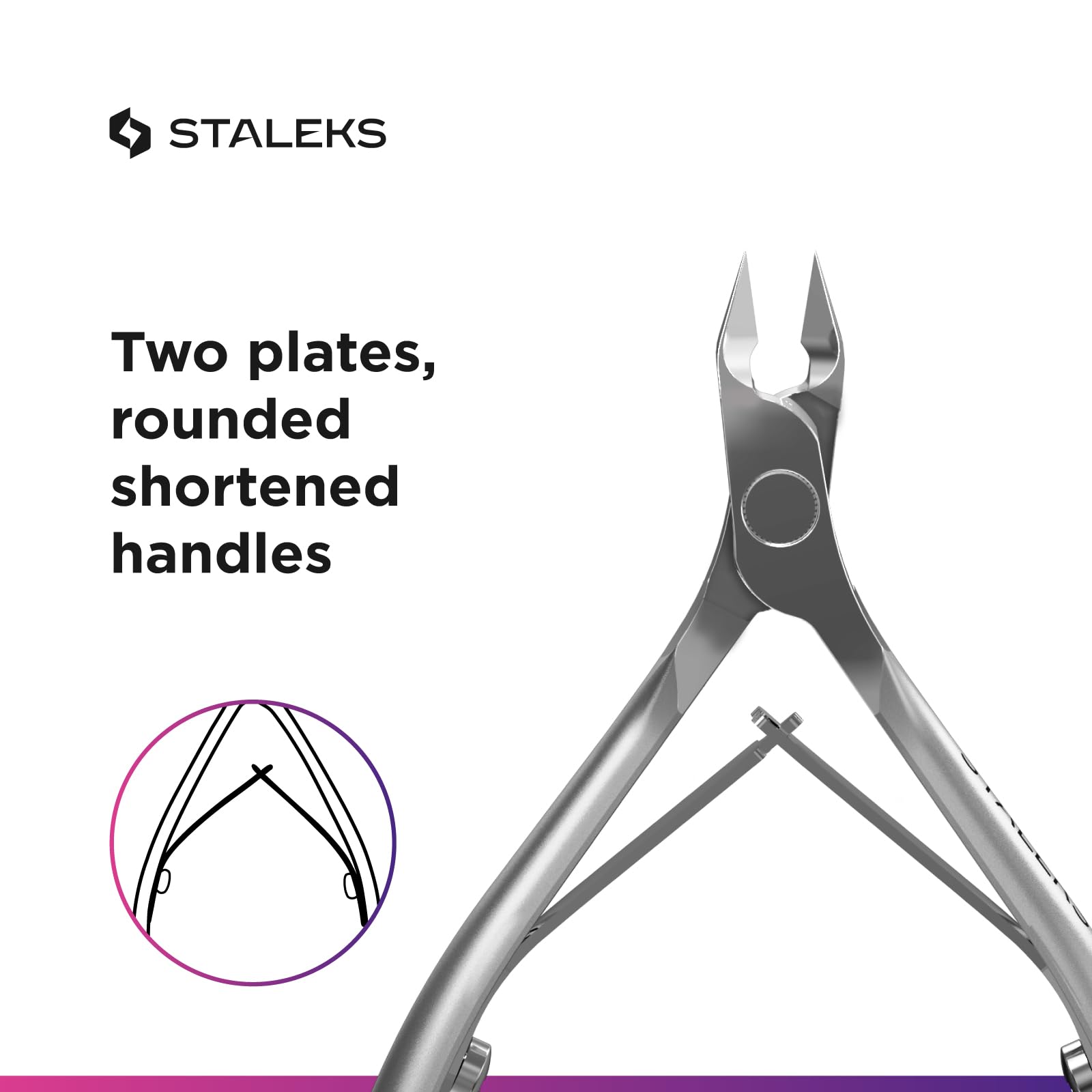 STALEKS PRO double-spring action open to show smooth consistent movement