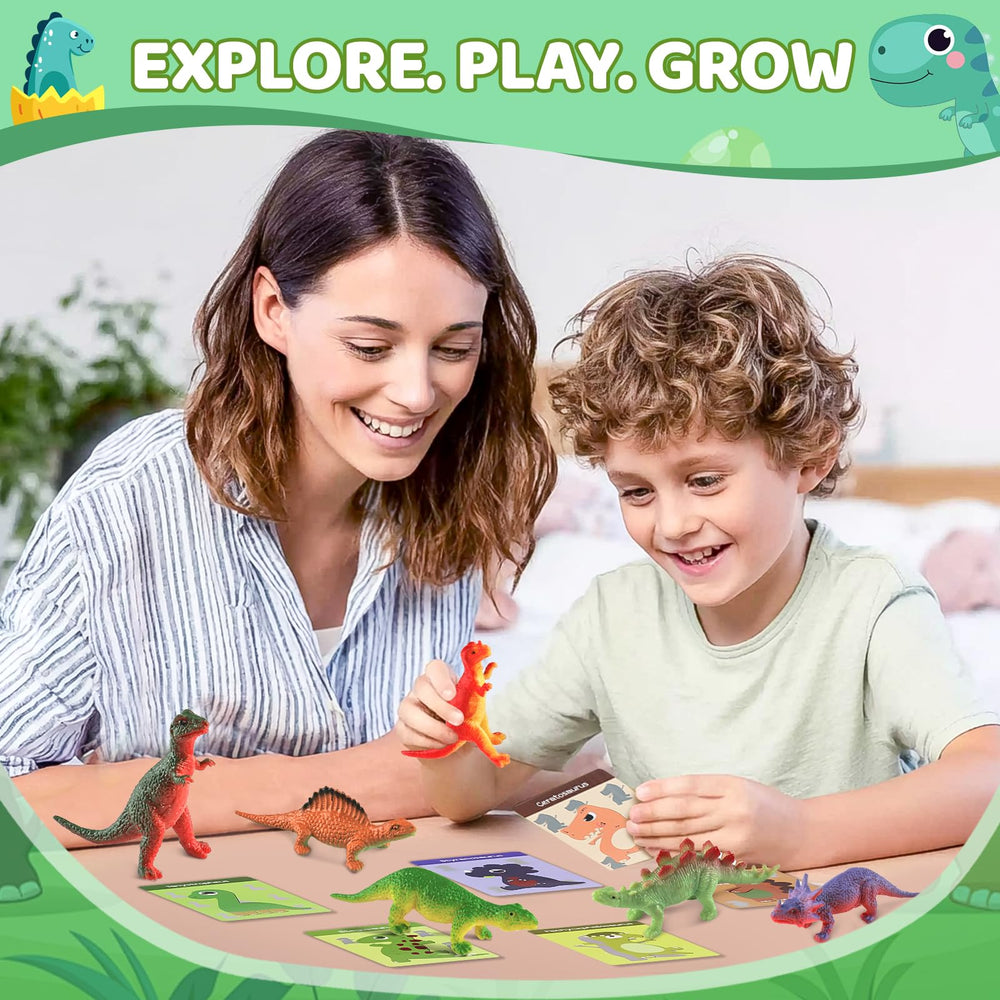 STARYAR educational dinosaur learning cards displayed to spark curiosity