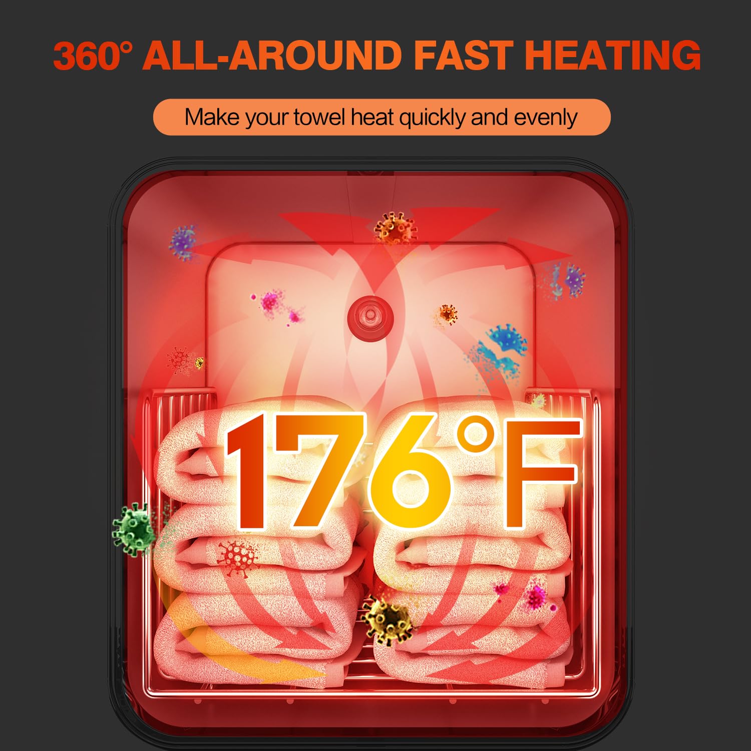 StateRiver open aluminum cavity interior highlighting even heating benefits
