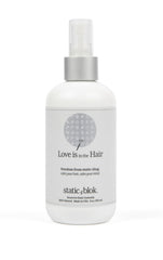Static Blok front label on 8oz bottle showing clean packaging and trust