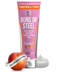 SteelFit front packaging showing product and benefits for toned appearance