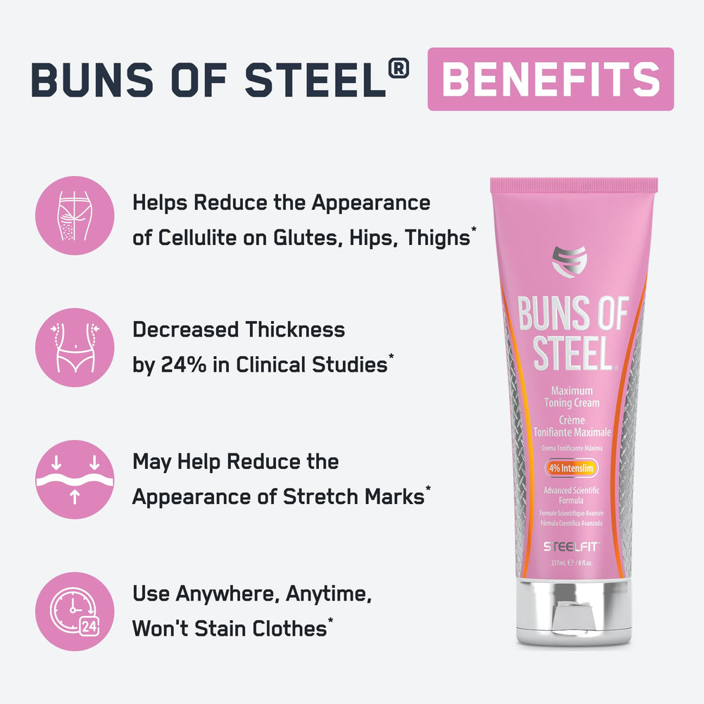SteelFit tube top close-up displaying dispenser and label clarity