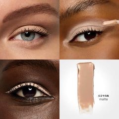 stila texture swatched on skin demonstrating blendable matte finish and buildable color