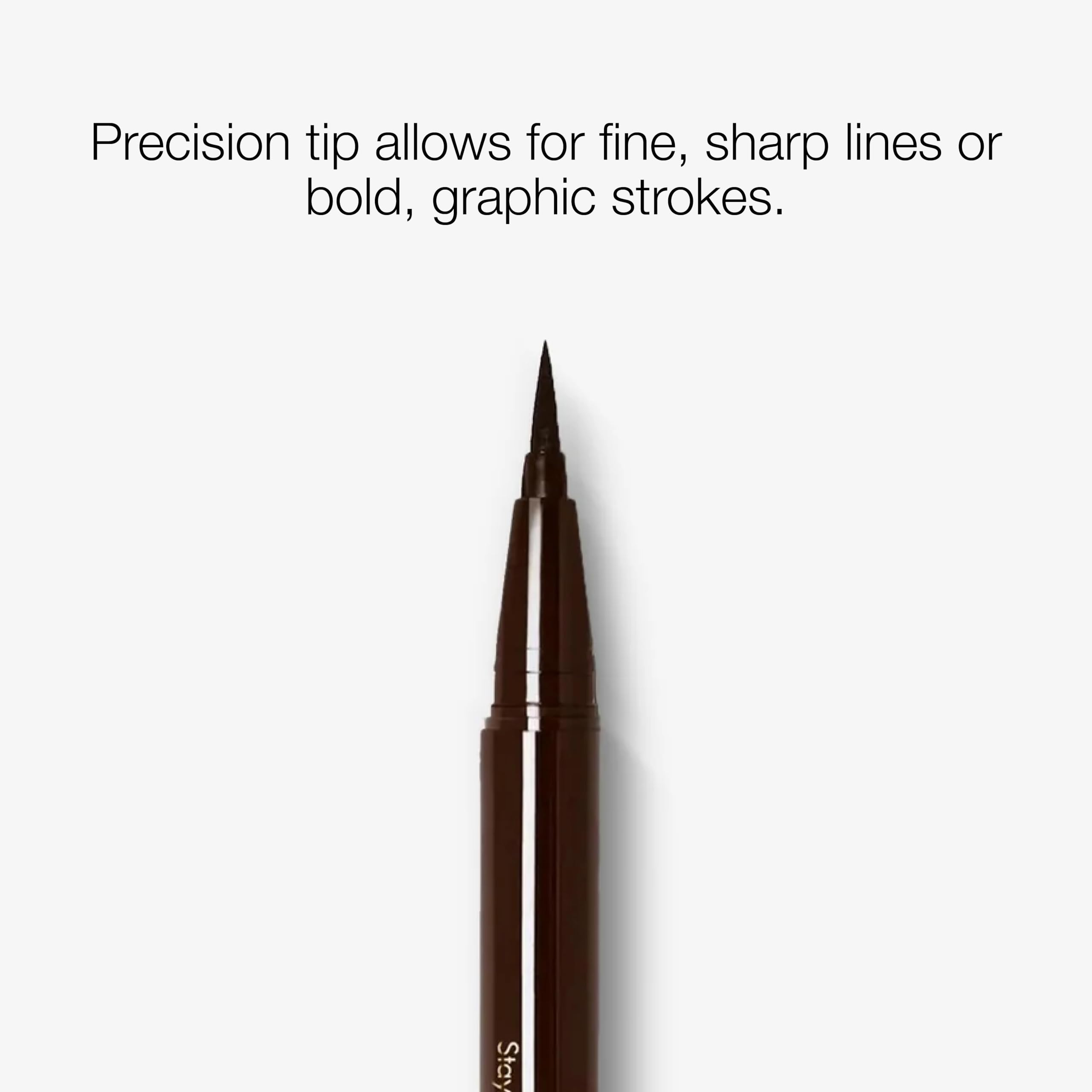 stila felt-tip closeup highlighting fine marker tip for controlled application
