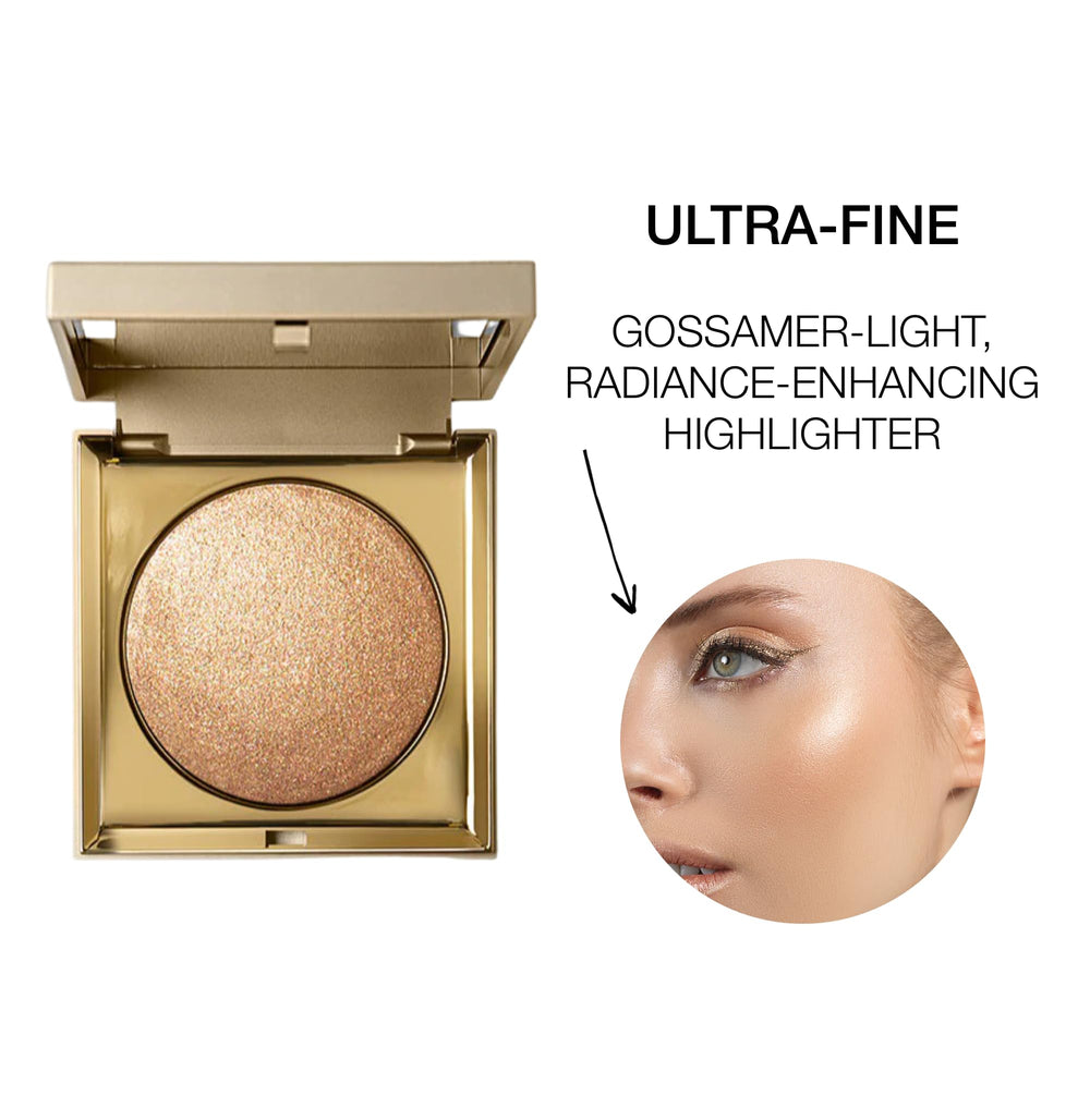 stila fingertip applying highlighter demonstrating easy, precise placement