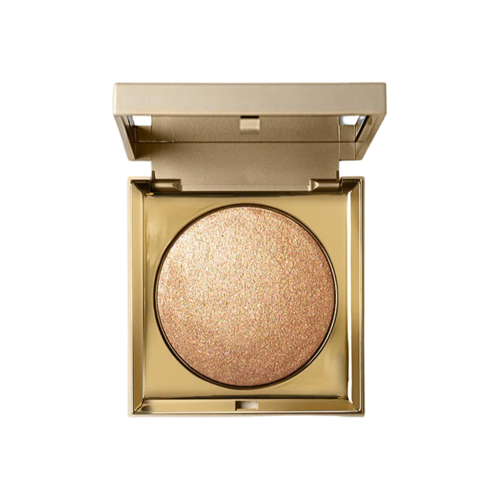stila compact front view showing bronze highlighter and branding for easy recognition