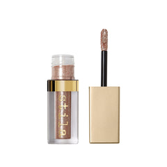 stila mini Glitter & Glow front tube showing compact travel packaging and instant sparkle