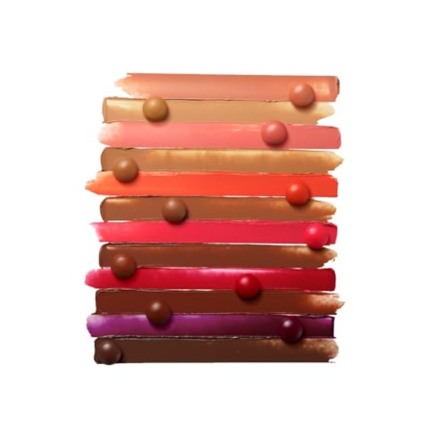 stila label detail with shade names for quick shade identification