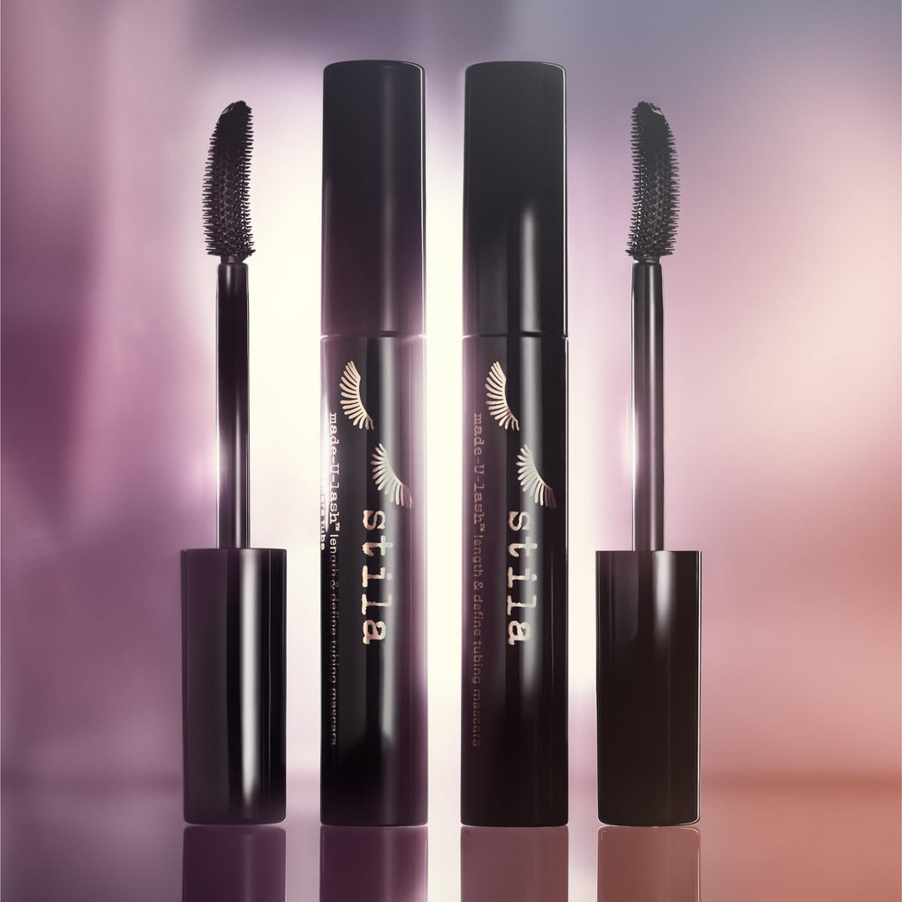 stila lifestyle vanity display with tube and brushes showing everyday elegance and convenience