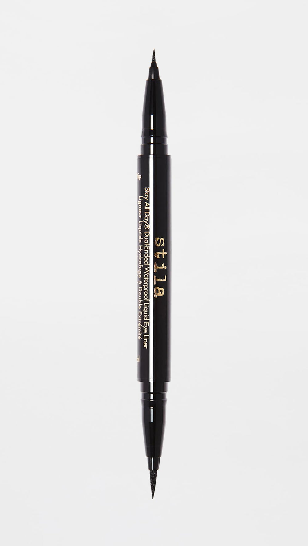 stila packaging and ingredients label showing product info and cruelty-free claim