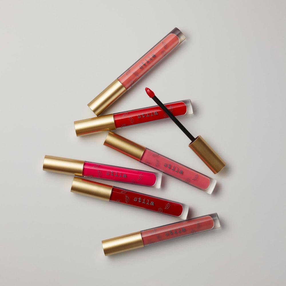 stila Patina back label ingredients view showing plant-based oils and extracts benefits