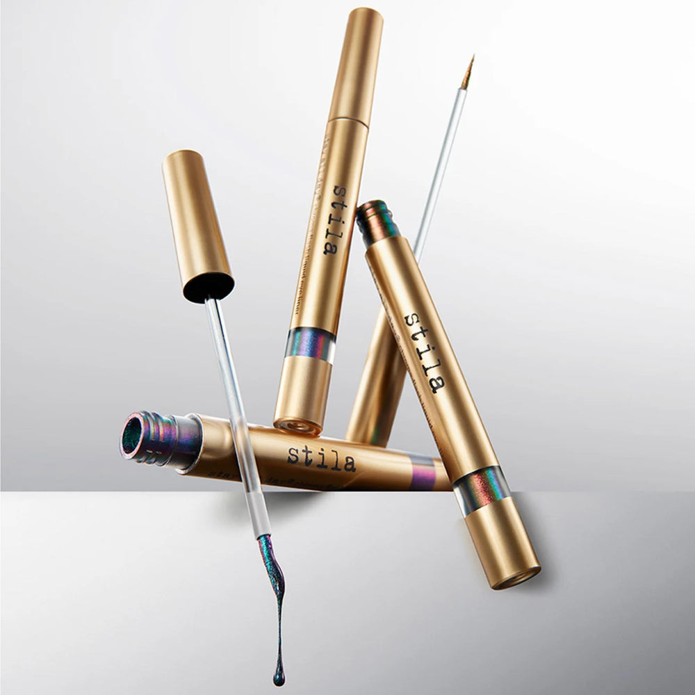 stila peacock lifestyle evening look delivering multi-dimensional shimmer for events