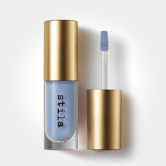 stila Peekablue Matte front packaging showing sleek tube and label benefit-long wear