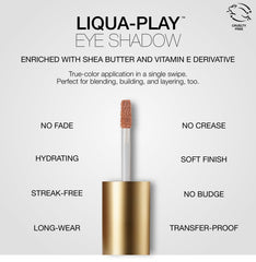 stila doe-foot applicator with product on tip for precise placement and blending