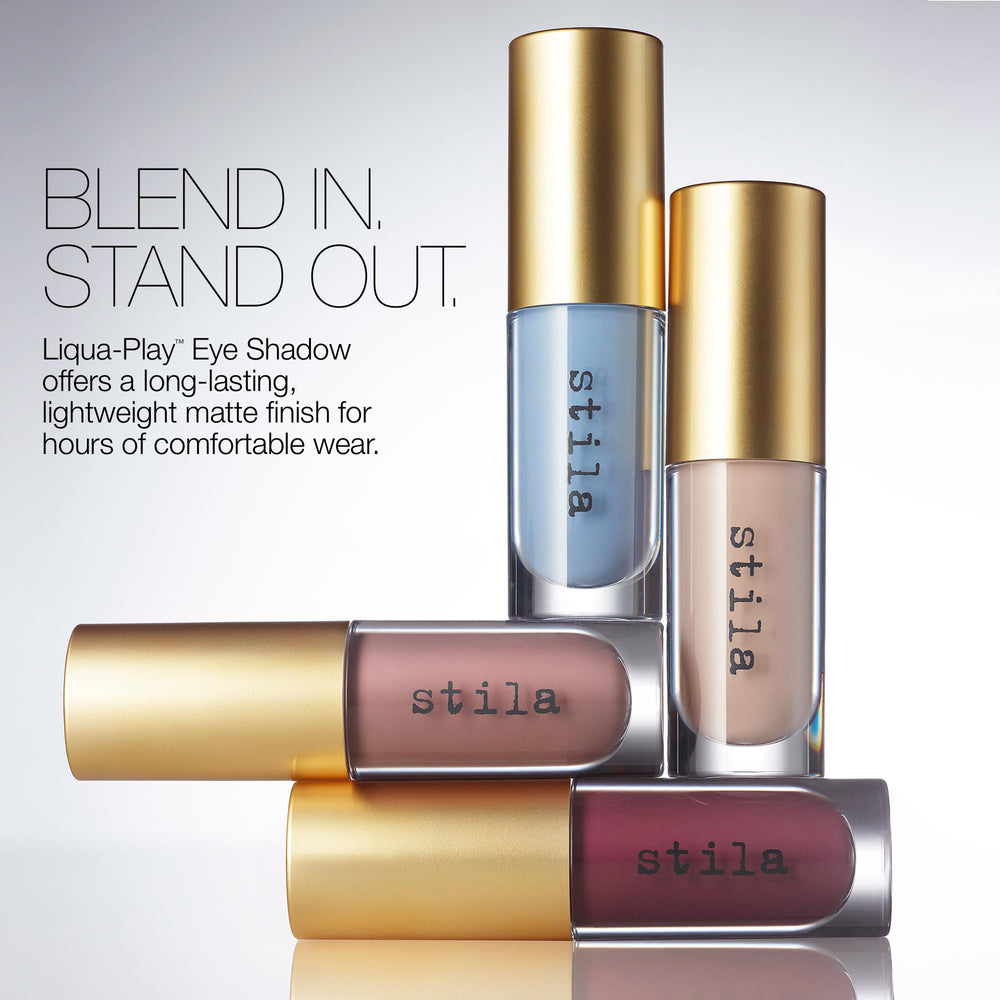 stila lifestyle glam look with Sandy Matte for long-wear, polished eyes