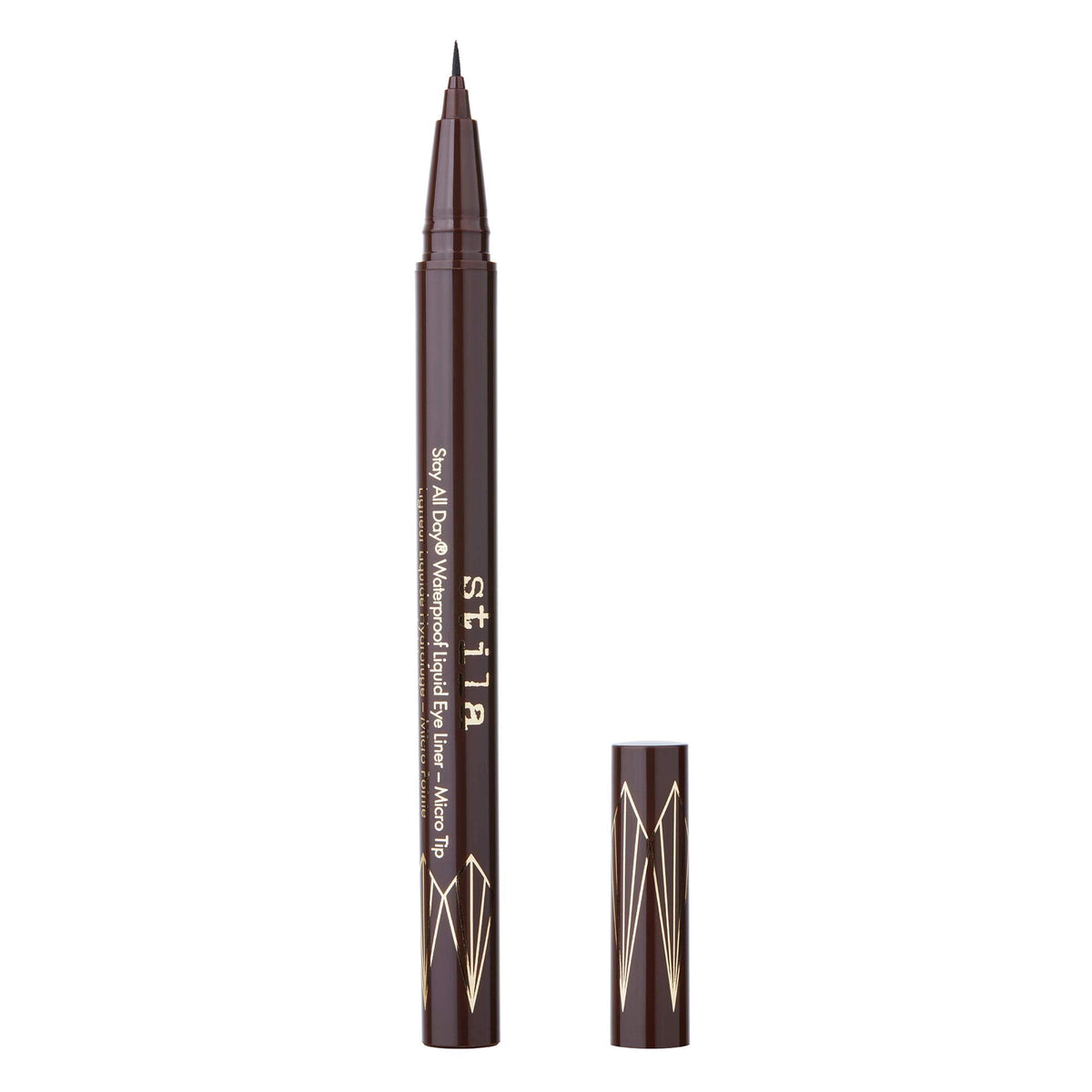 stila Stay All Day micro tip front packaging showing product and shade benefit long-wear