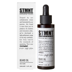 STMNT bottle front view showing label and size for quick product ID and benefit