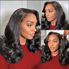 STOGEDEST front view of wig showing natural hairline and realistic finish