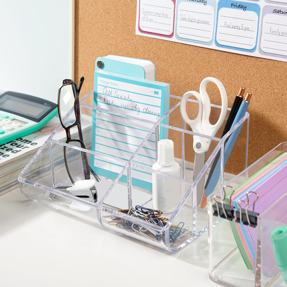 STORi side profile next to ruler showing compact size and space-saving benefit