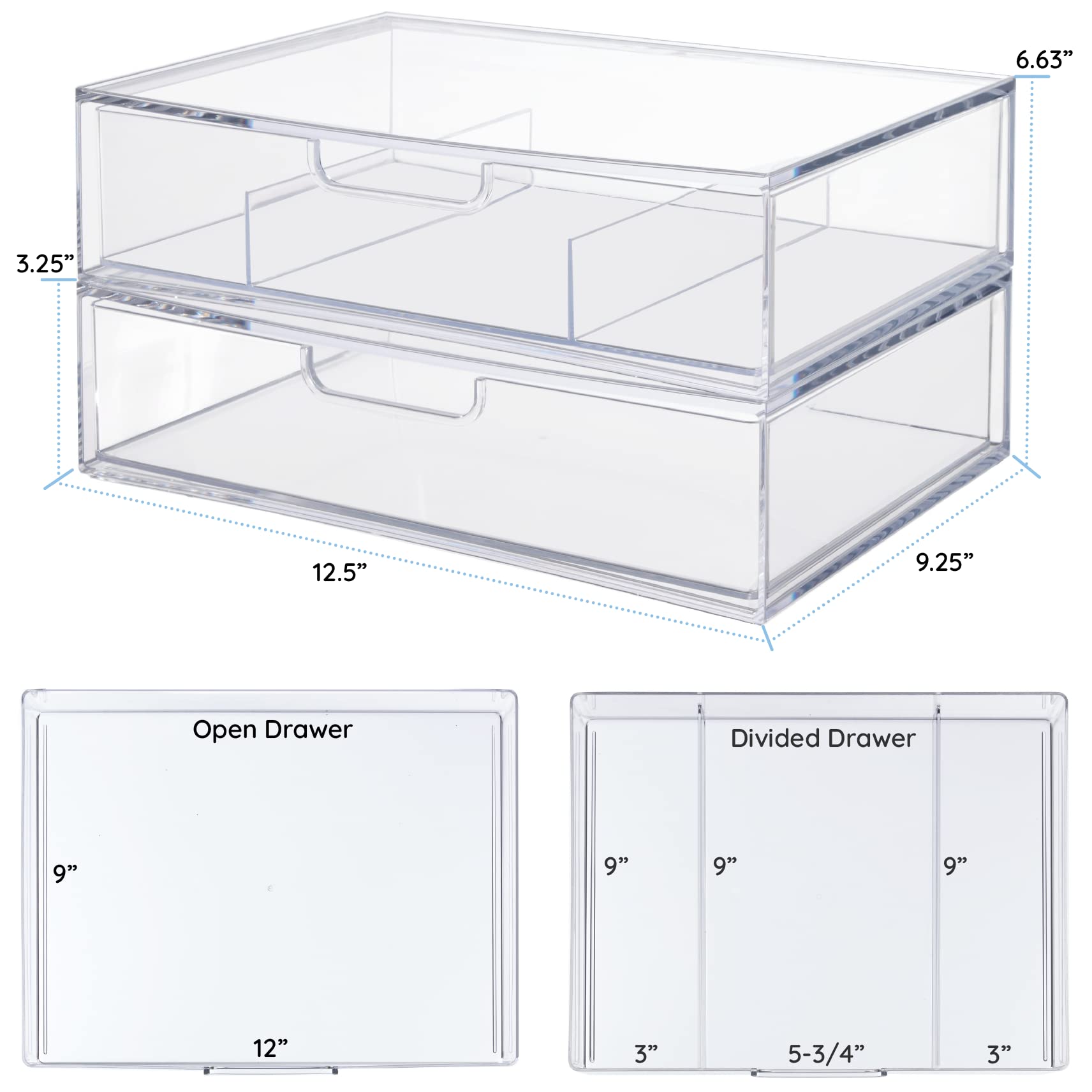 STORi in-use on desk organizing pens and papers for faster workflow