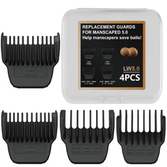 Stovast front packaging showing 4 guards and organizer, highlights convenience
