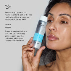 Stratia Aqua Factory close-up of watery texture highlighting hydrating, non-greasy finish