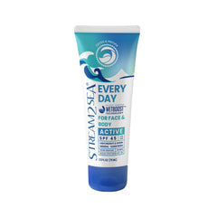 STREAM 2 SEA front packaging showing SPF 45 benefits and reef safer formula