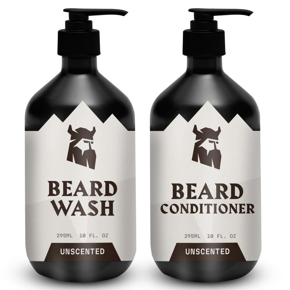 Striking Viking front packaging showing both 10 oz bottles and unscented benefit