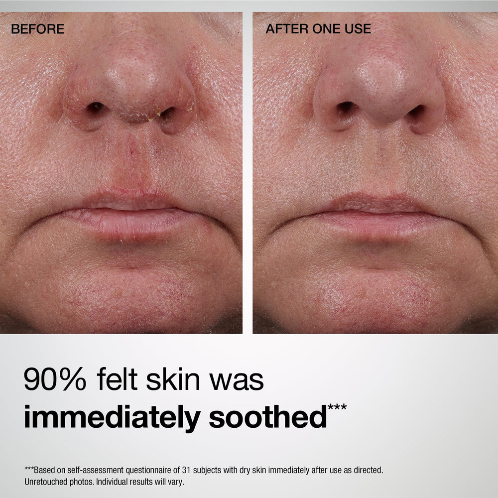 Morning routine scene applying StriVectin under sunscreen for daily protection