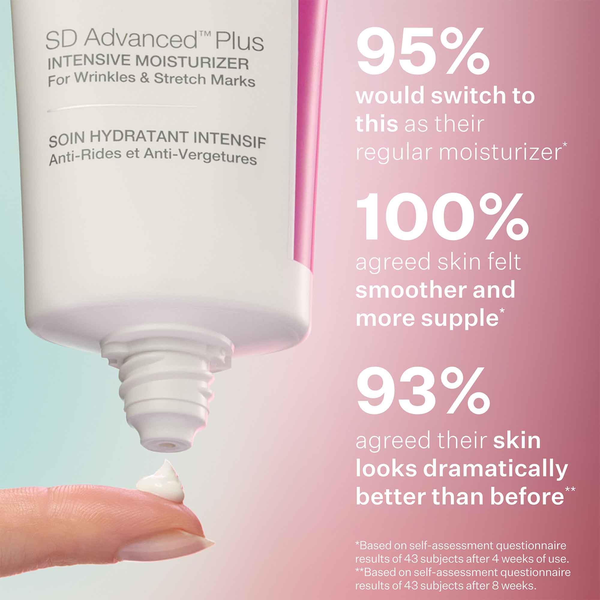 StriVectin open jar revealing peptide-rich formula and creamy texture
