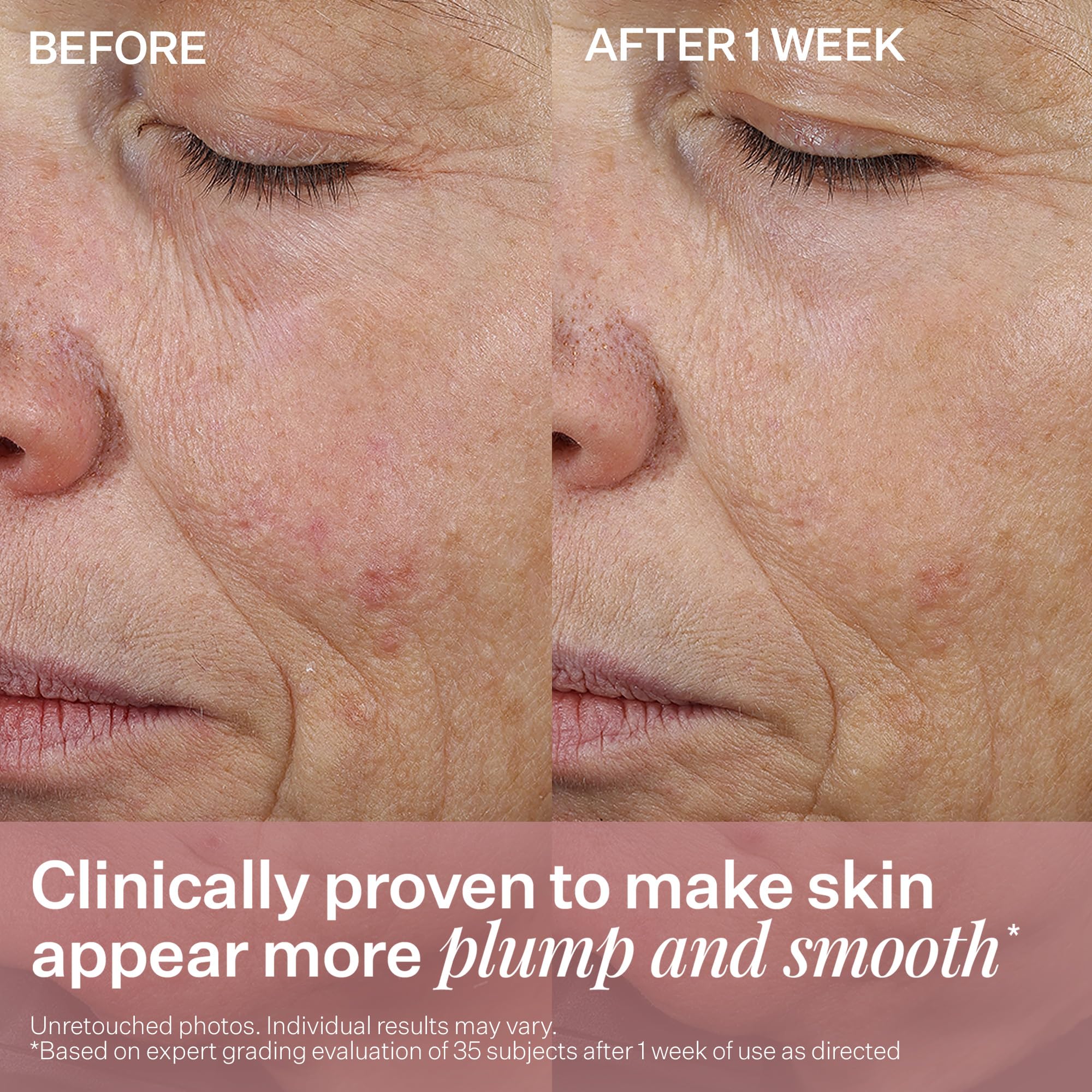 StriVectin label close-up highlighting product name and peptide claims