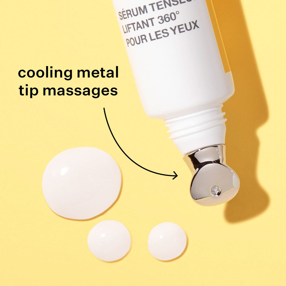 StriVectin bottle styled on bathroom shelf for everyday skincare routine appeal