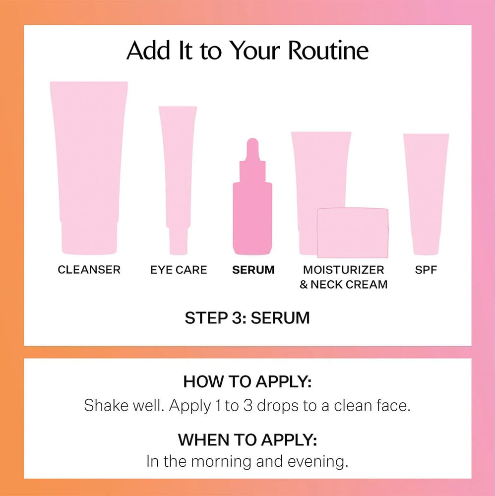 StriVectin bottle on bathroom counter for everyday skincare routine