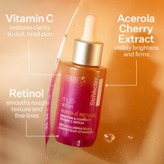 StriVectin serum texture close-up showing lightweight absorption