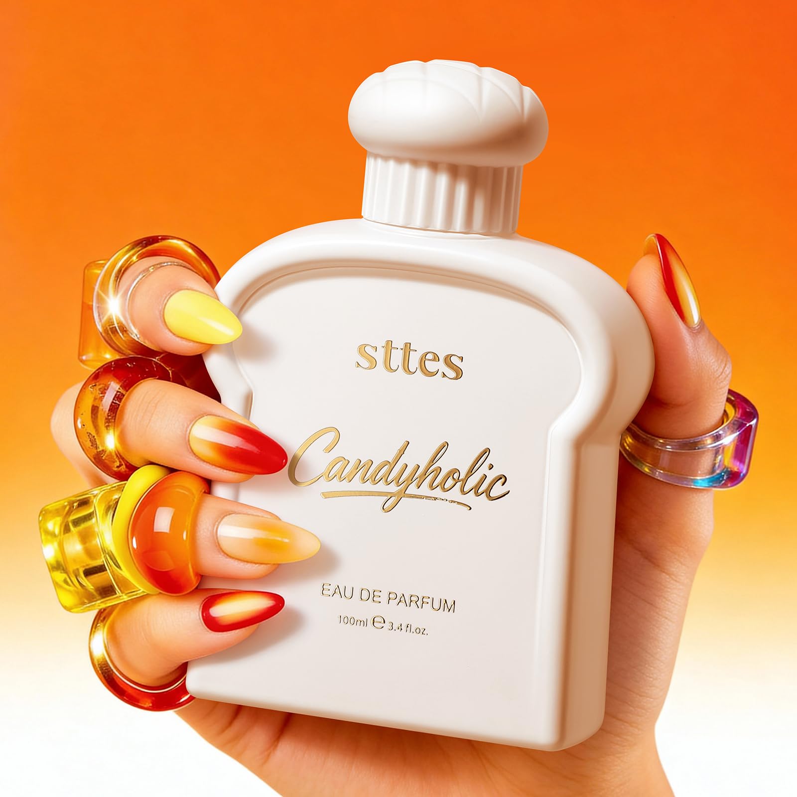Sttes Candyholic displayed on vanity with decor showing lifestyle gifting appeal