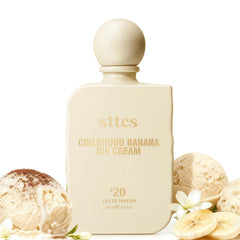 Sttes front bottle shot showing elegant 100ml design and gourmand appeal