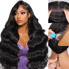 Stybee front view showing natural hairline and ready-to-wear benefit