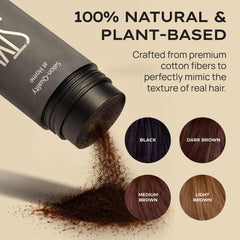 STYLE EDIT close-up of dark brown powder texture delivering realistic coverage