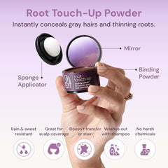 Style Edit sponge applicator close-up for precise root touch-up benefit