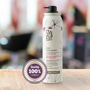 STYLE EDIT label close-up highlighting formula details and clean-ingredient benefit