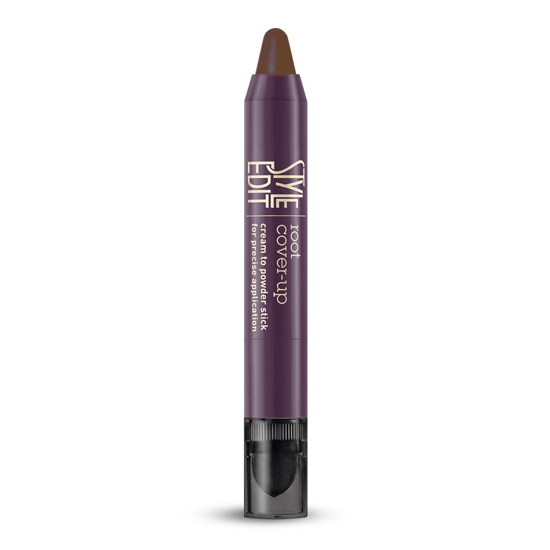 STYLE EDIT front view of stick showing medium brown shade and compact benefit