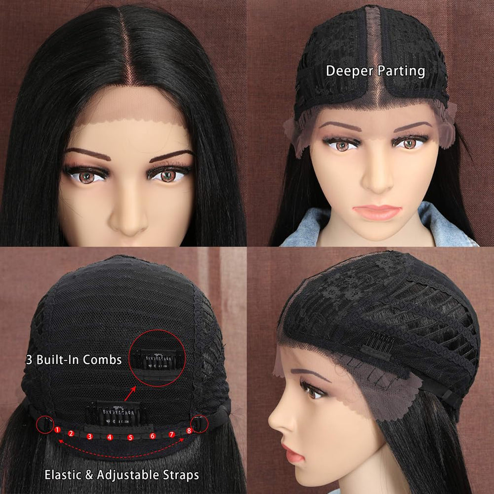 Style Icon back view showing full 38-inch length and flow benefit