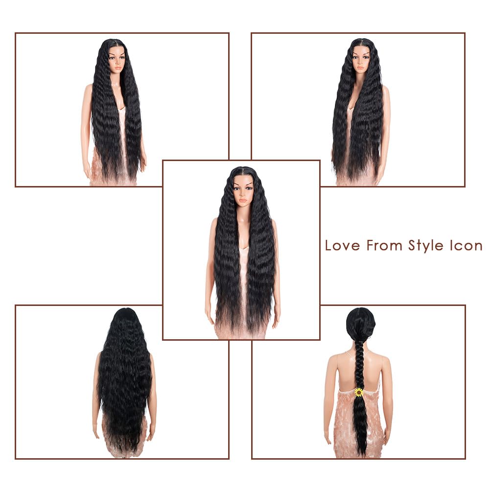 Style Icon wig worn outdoors for natural, festival-ready styling benefit