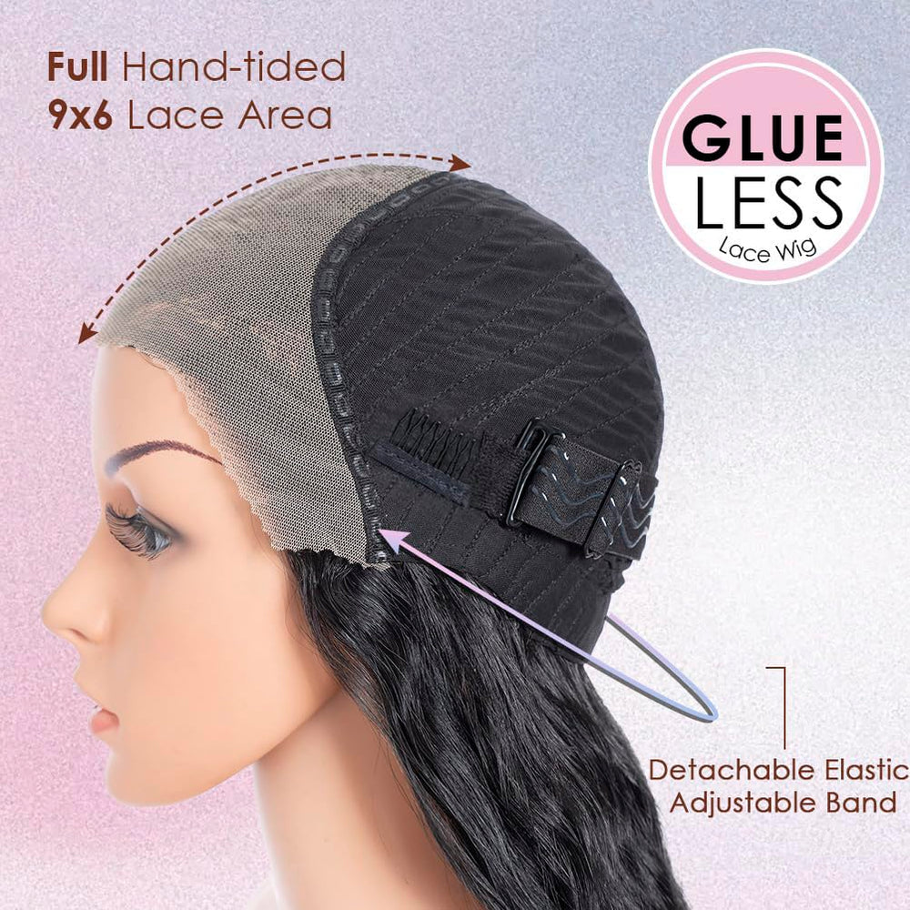 Style Icon heat-friendly tag highlighting safe low-heat styling advantage