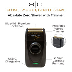 StyleCraft ergonomic handle close-up showing grip and control for steady shaving