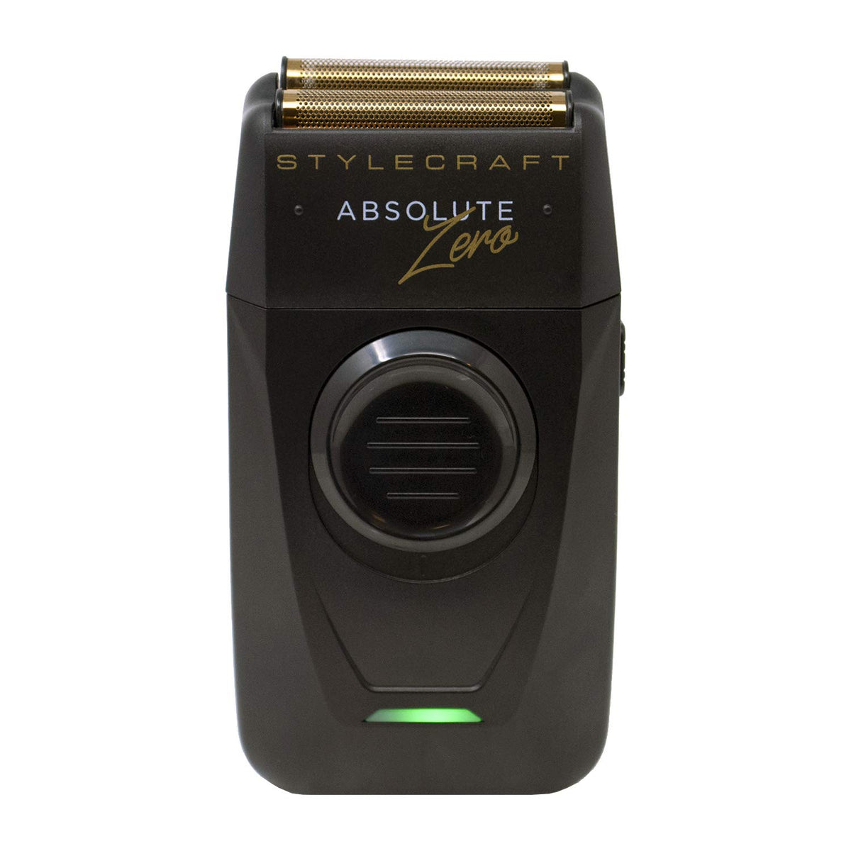 StyleCraft front view of shaver showing foil and compact form, ensures close smooth shaves